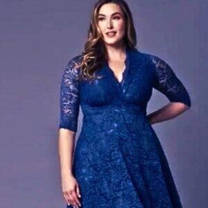 Kiyonna lace cocktail dress